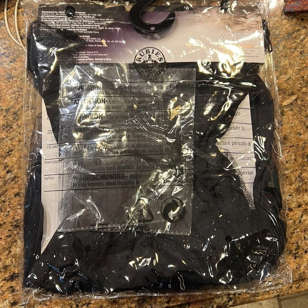 Witch costume. CHILD size extra small (3-4). Includes dress & hat. NWT